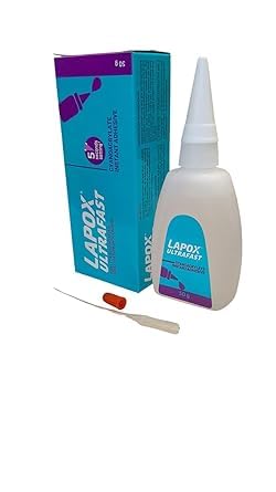 3D Carpenter Point™ La-Pox Instant Adhesive (50ml) – Fast-Acting Transparent Liquid Bond for Metal, Glass, Wood, Plastic & Rubber (Pack of 1)