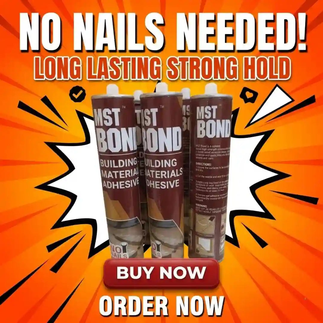 3D Carpenter Point™ Premium Construction Adhesive (300ml) – Cream White Liquid Nails for Glass, PVC, WPC & Louver Panel Bonding (Water-Resistant)