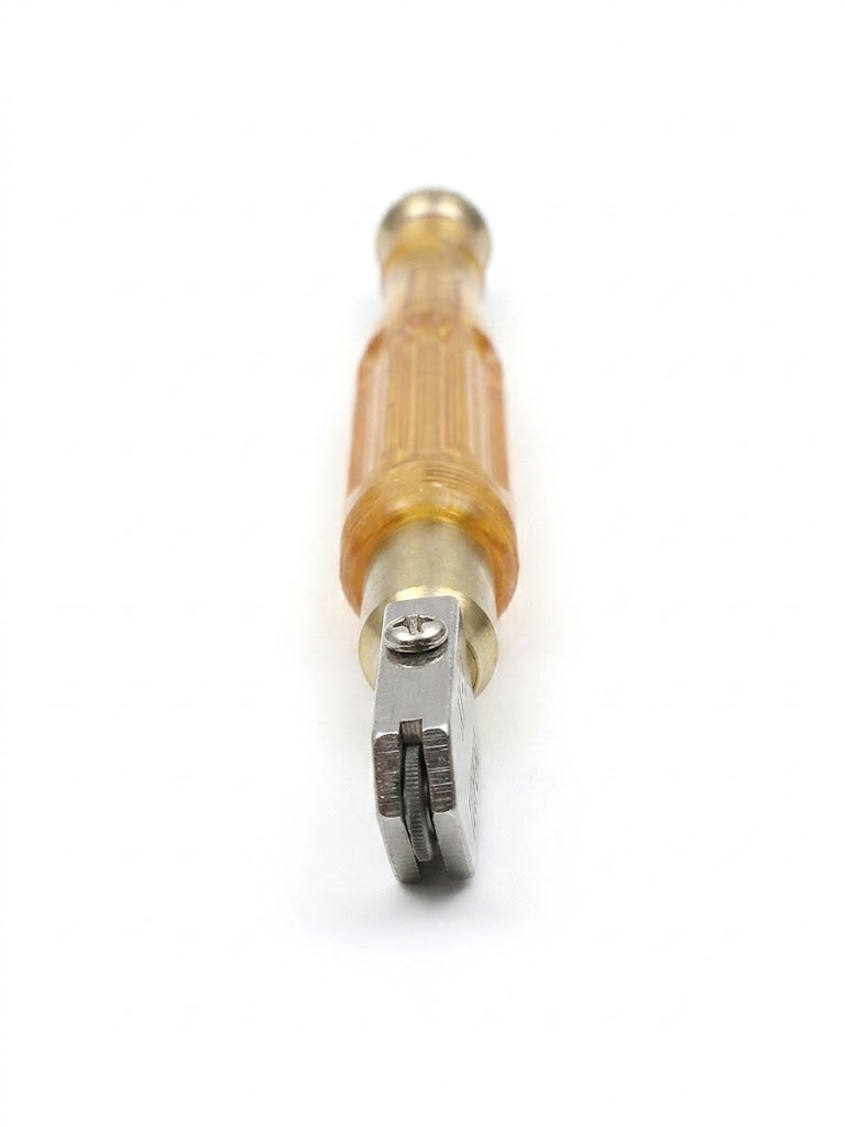 3D Carpenter Point™ Professional Pencil Style Glass Cutter – Heavy Duty Tungsten Carbide Wheel for 3mm-12mm Mirror, Bottle & Window Cutting | Self-Oiling Ergonomic Glass Cutting Tool