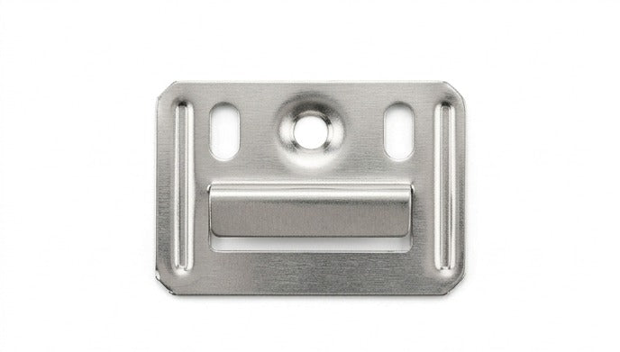 3D Carpenter Point™ Stainless Steel SS Louvers Clips & Cladding Clips for Wall Panels (50 Piece Pack)